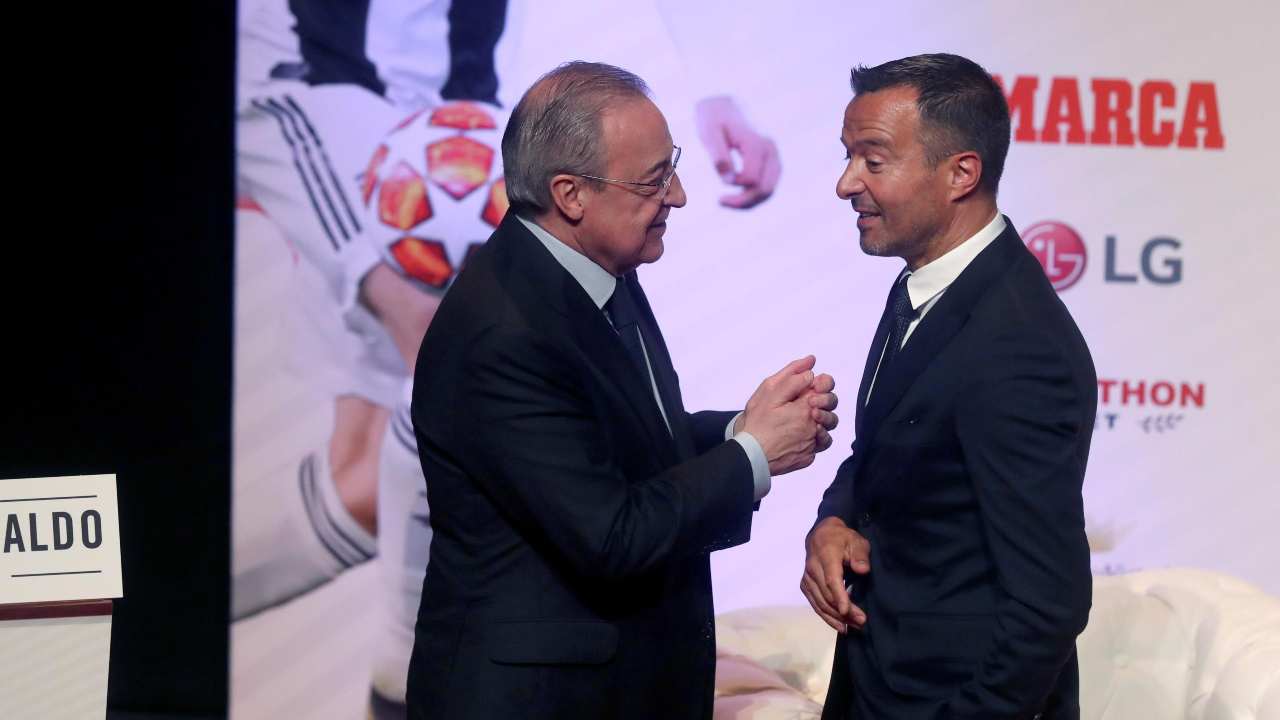 Florentino Perez Jorge Mendes