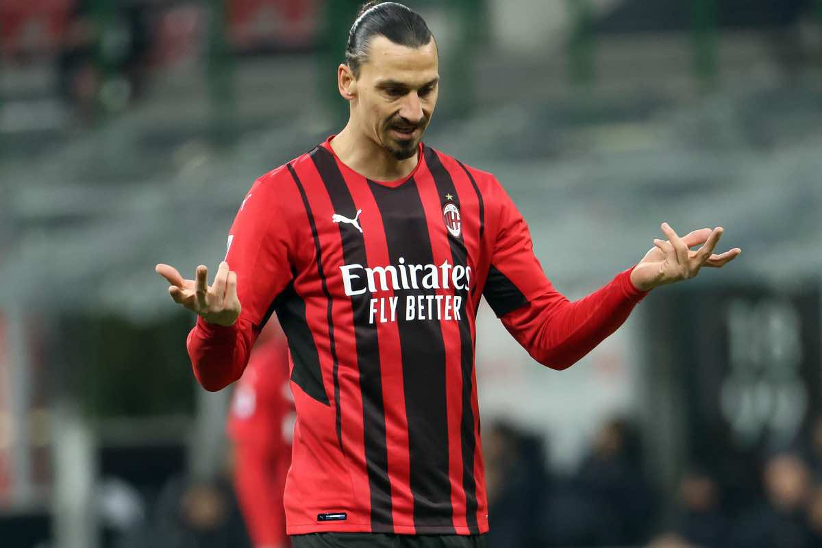 Ibrahimovic infortunio