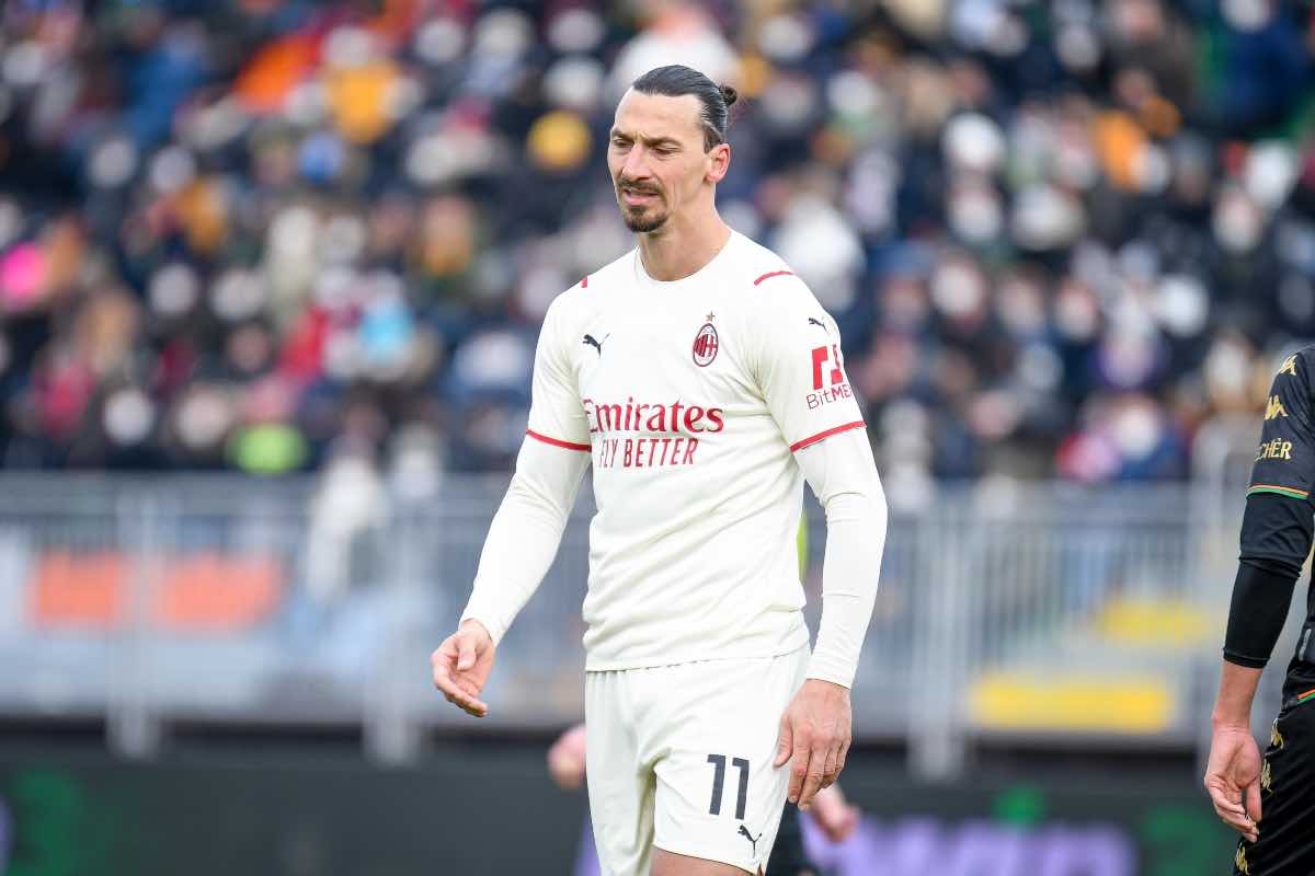 Ibrahimovic infortunio