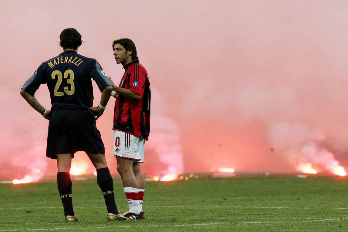 Materazzi e Rui Costa, la storia di una foto iconica