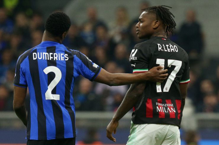 Leao, senza vergogna durissimo gesto da parte di alcuni tifosi milanweb