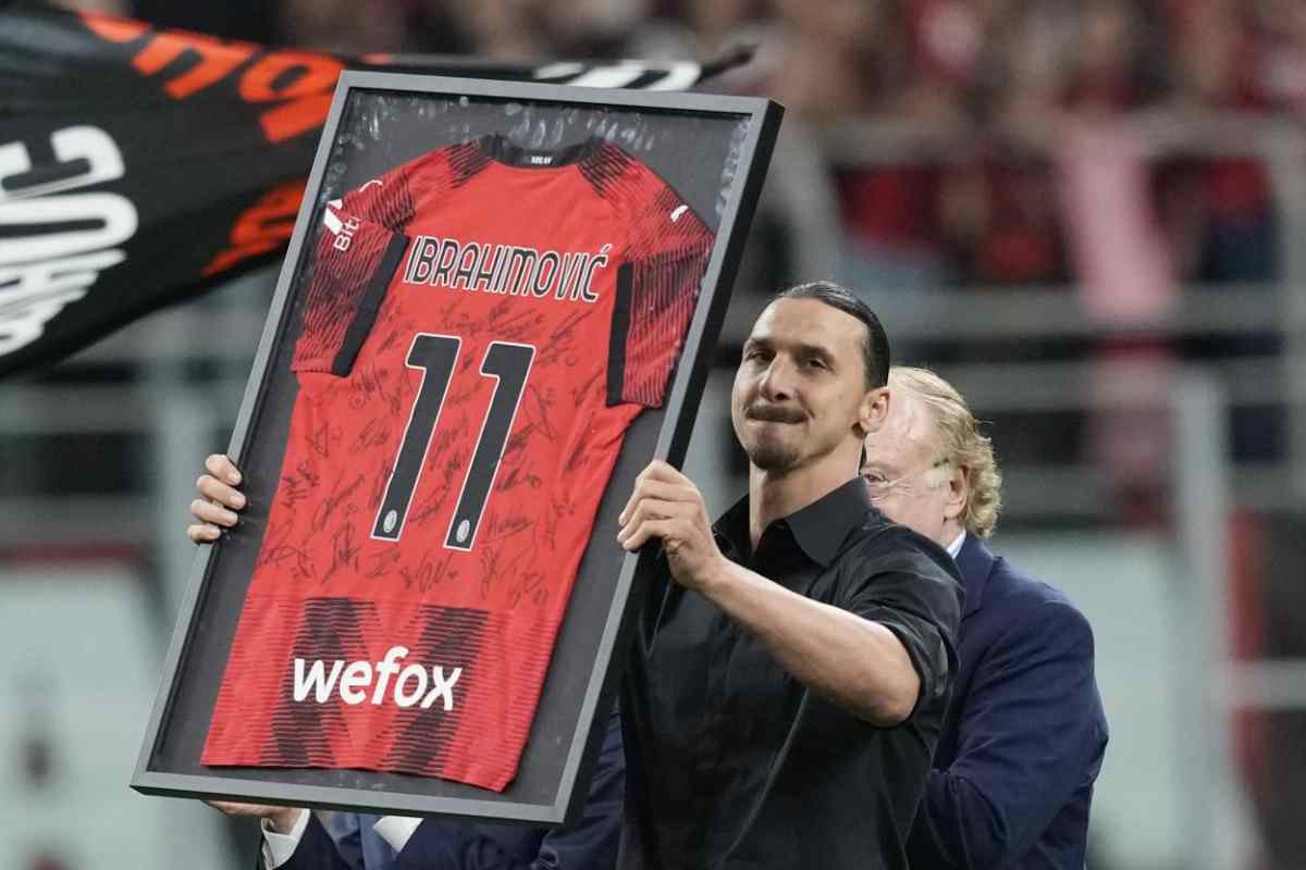Zlatan Ibrahimovic dà l'addio al calcio
