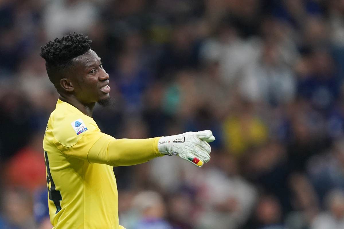 Onana durante una partita 