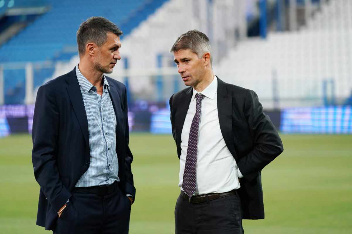 Sostituti Maldini e Massara