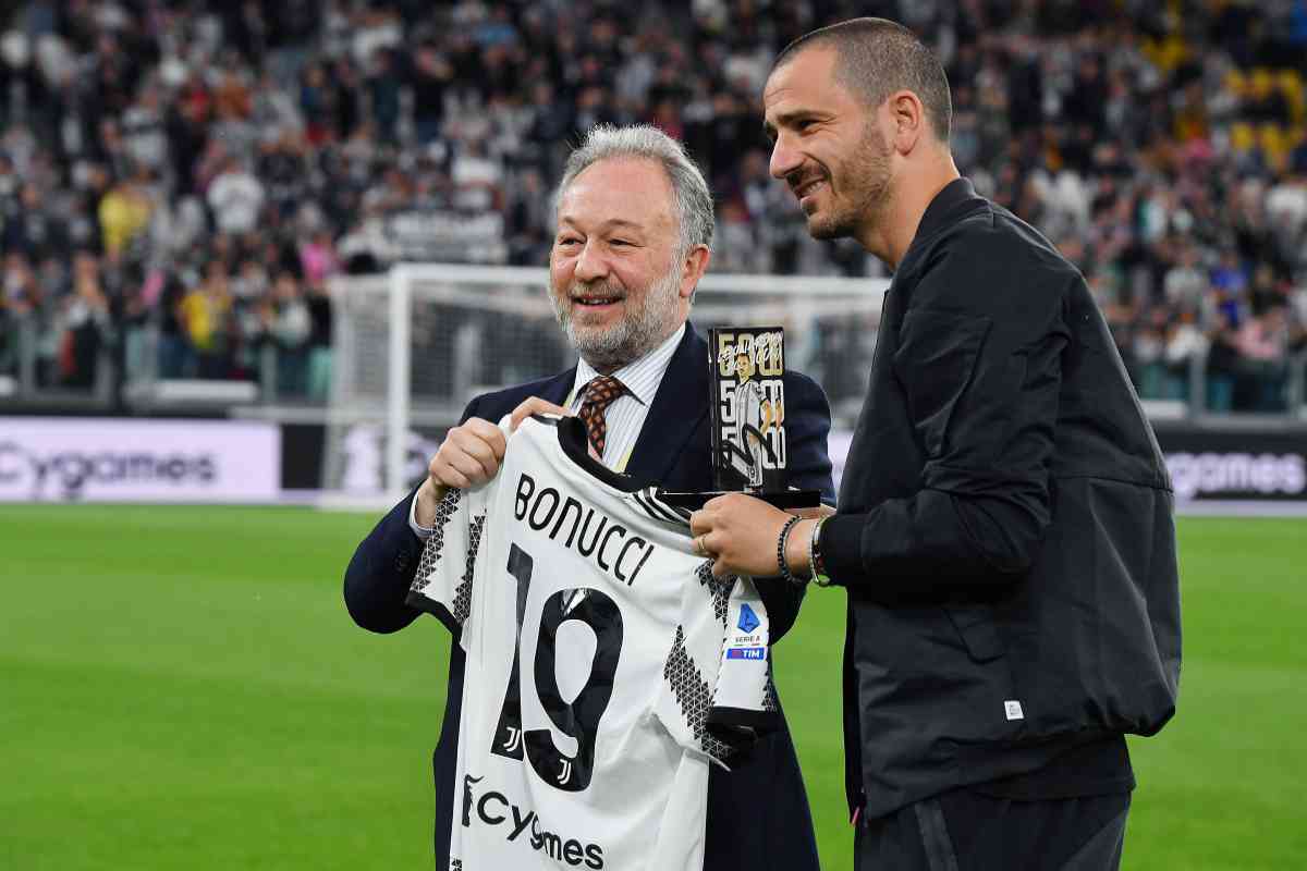 Bonucci via dalla Juventus