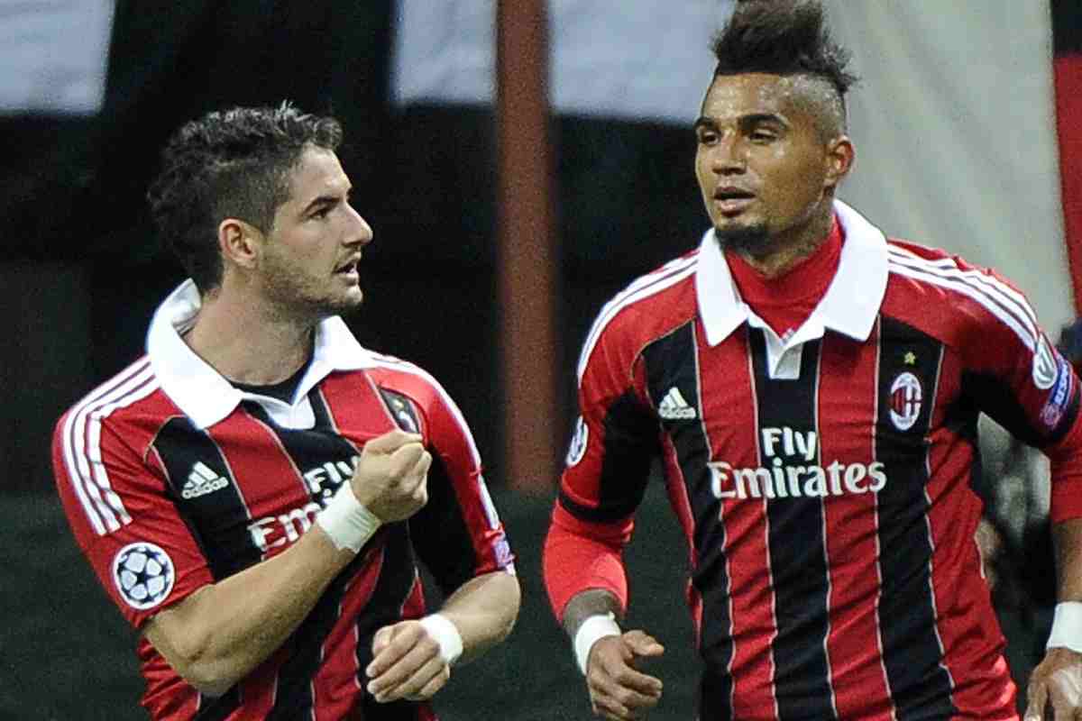Pato e Boateng ai tempi del Milan