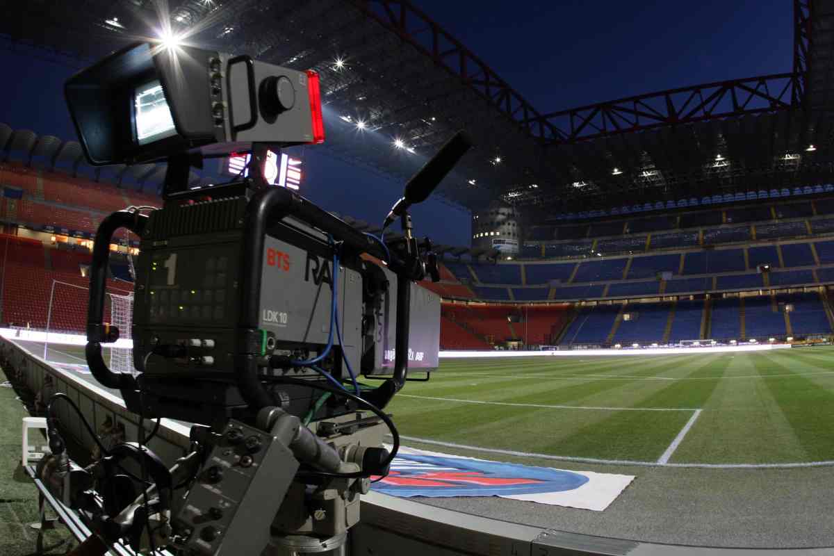 Stadio San Siro prima di una partita 