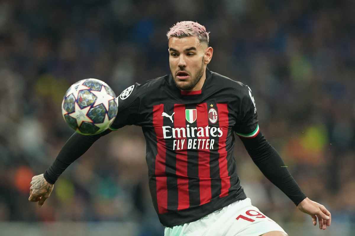 Theo Hernandez via dal Milan