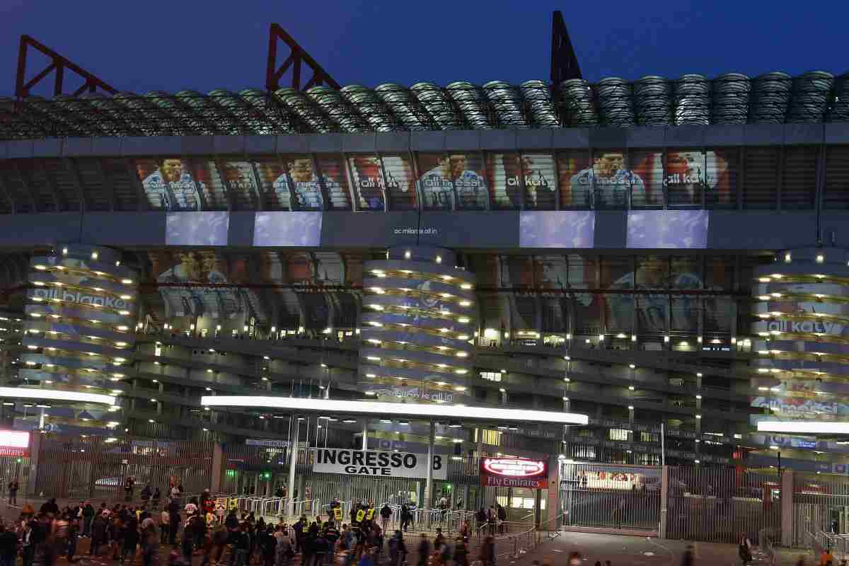 Milan: la scelta su san Siro