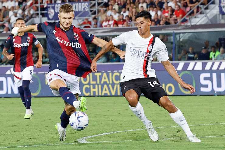 Bologna-Milan: c'è un dato impressionante su Reijnders