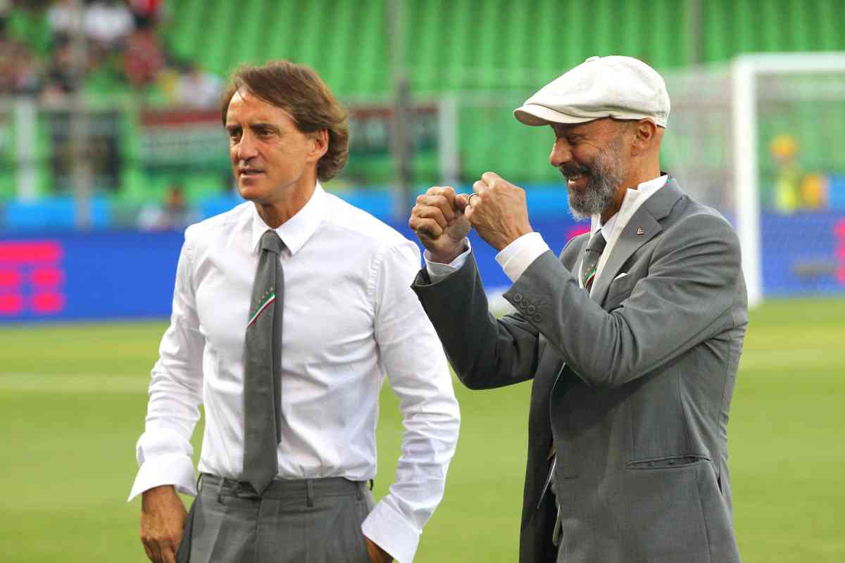 Mancini Vialli ricordo toccante