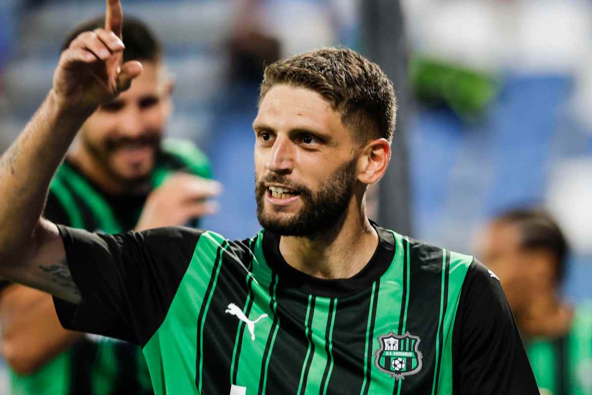 Domenico Berardi a gennaio potrebbe andare alla Juve