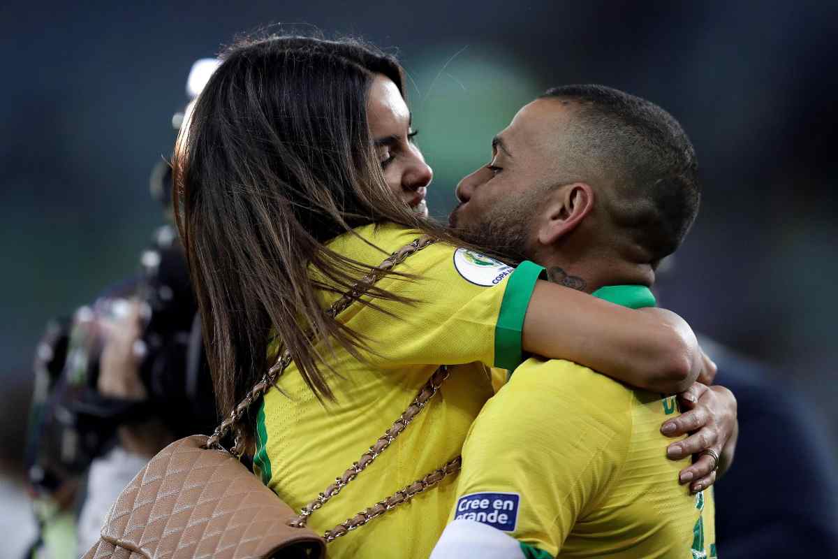 Dani Alves, lettera all'ex