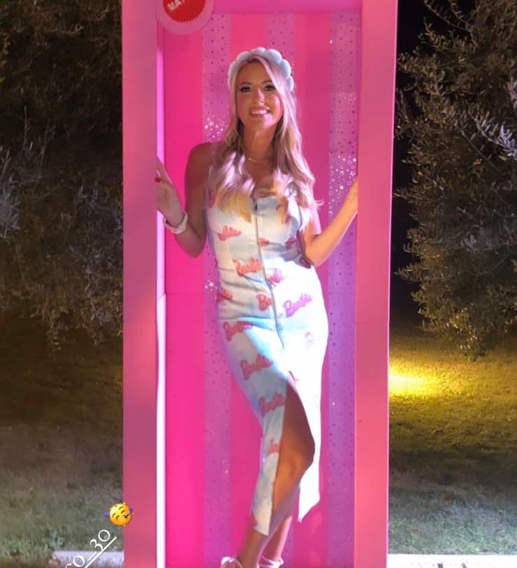Giorgia Rossi come Barbie