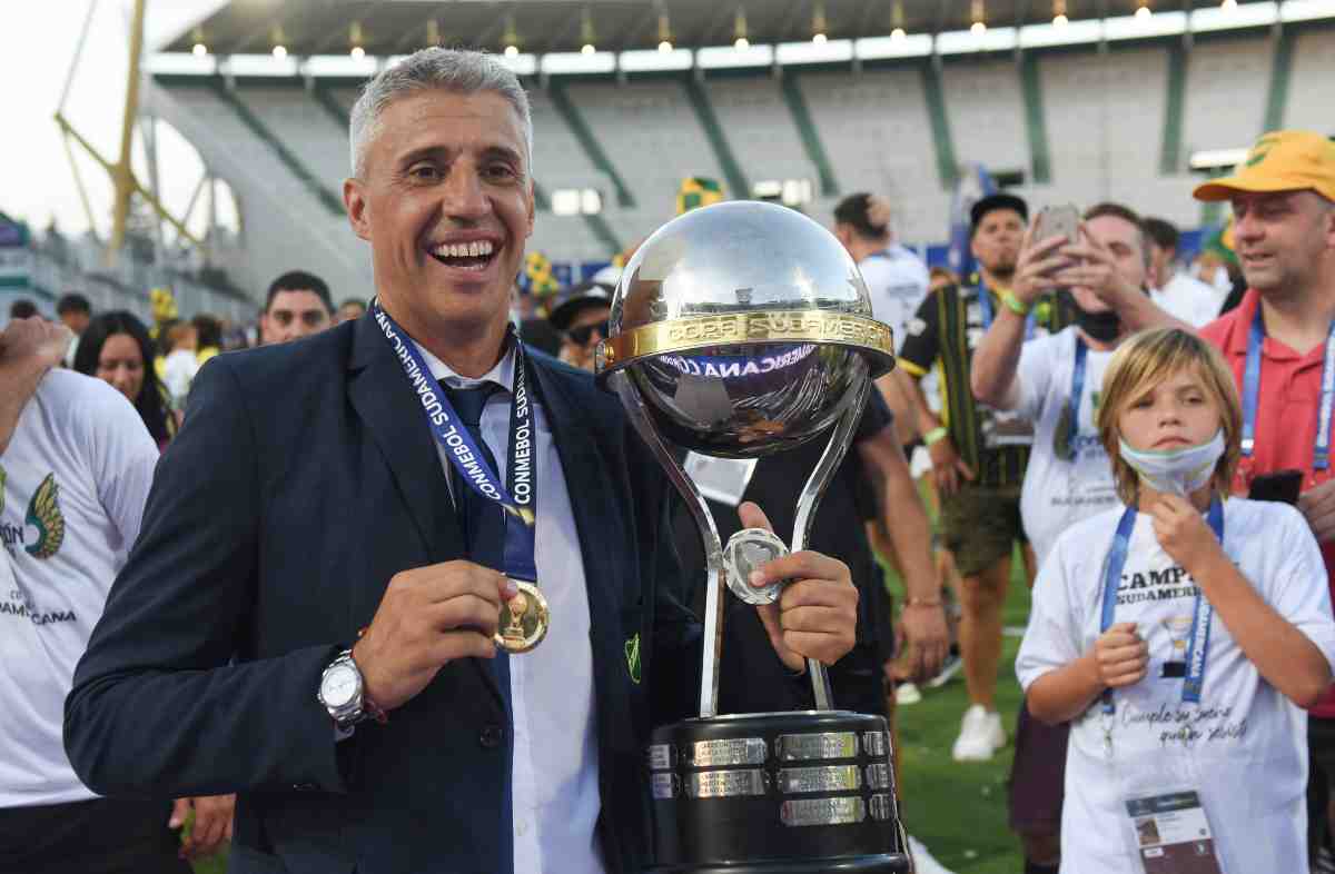 Crespo sulla panchina della big