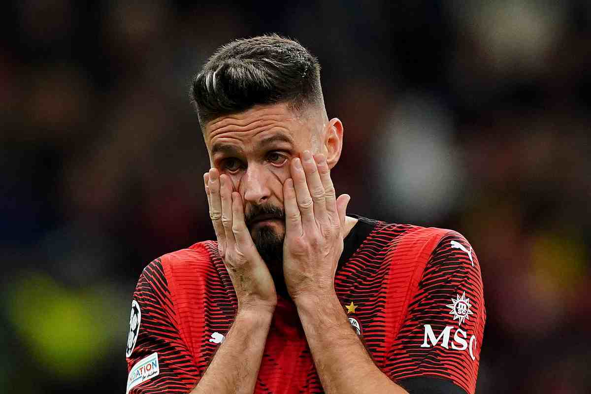 Giroud Milan Champions League