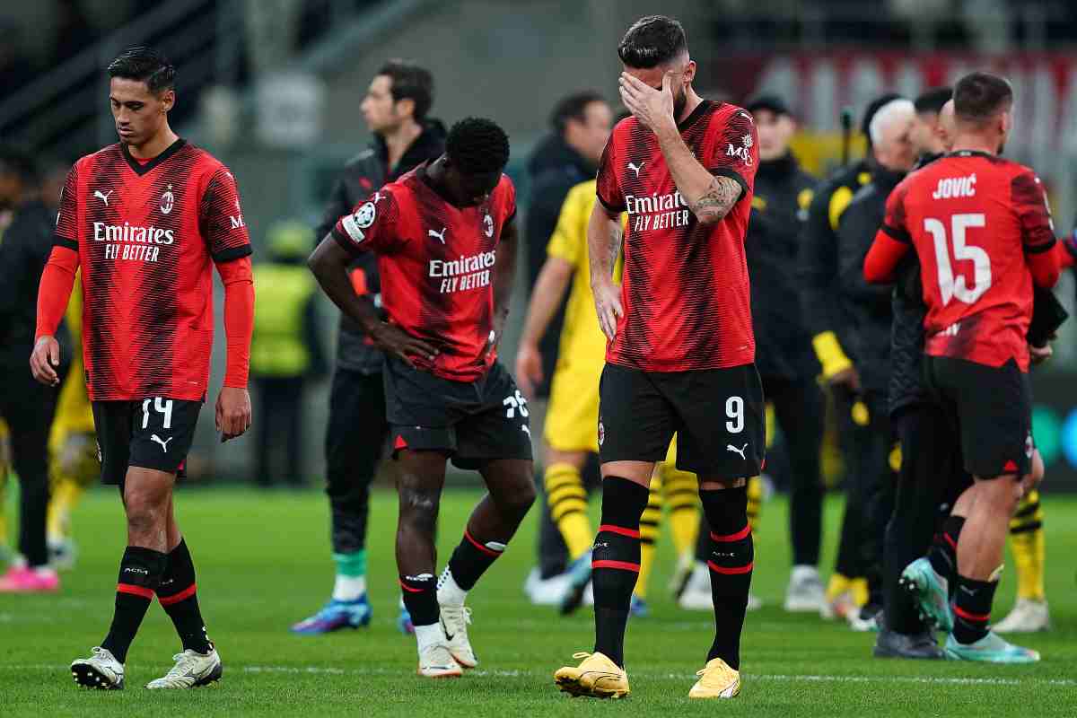 Milan fine stagione addio Pioli