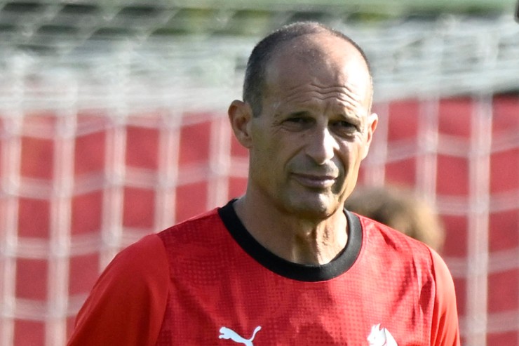 Max Allegri, tecnico del Milan