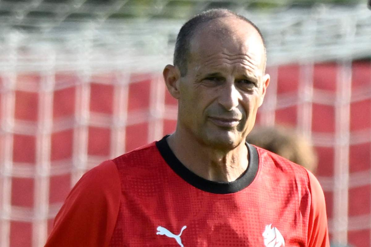 Max Allegri, tecnico del Milan