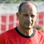 L'allenatore del Milan, Massimiliano Allegri