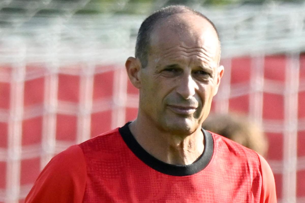 L'allenatore del Milan, Massimiliano Allegri