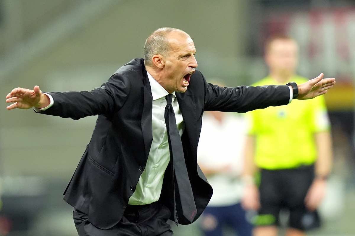 Massimiliano Allegri disperato