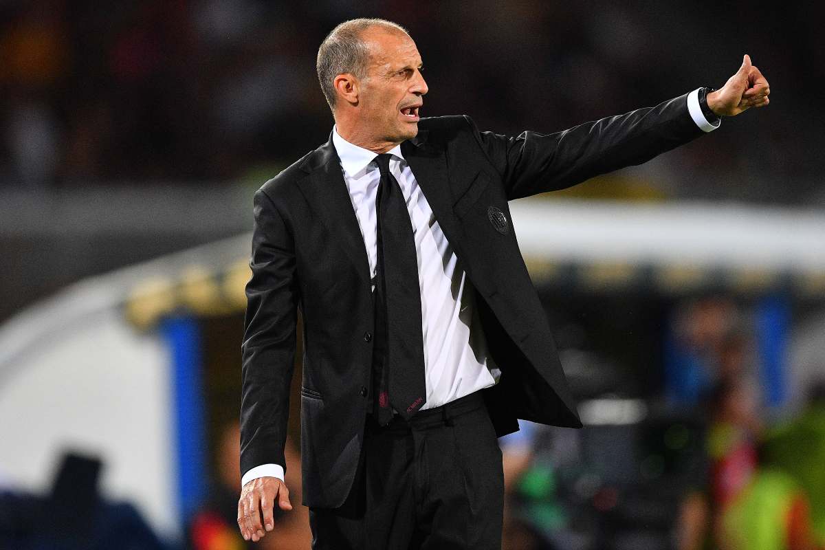 Max Allegri, allenatore del Milan