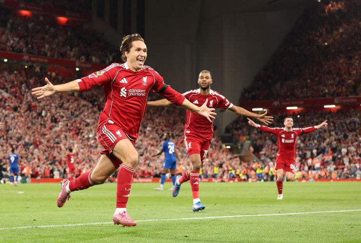 Federico Chiesa, attaccante del Liverpool