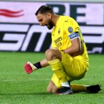 Gigio Donnarumma esulta