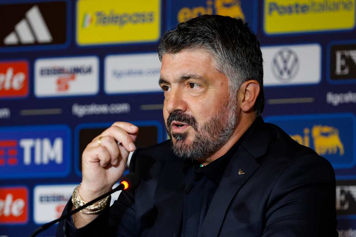 Gattuso in conferenza stampa