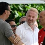 Ibrahimovic a colloquio con Tare e Allegri