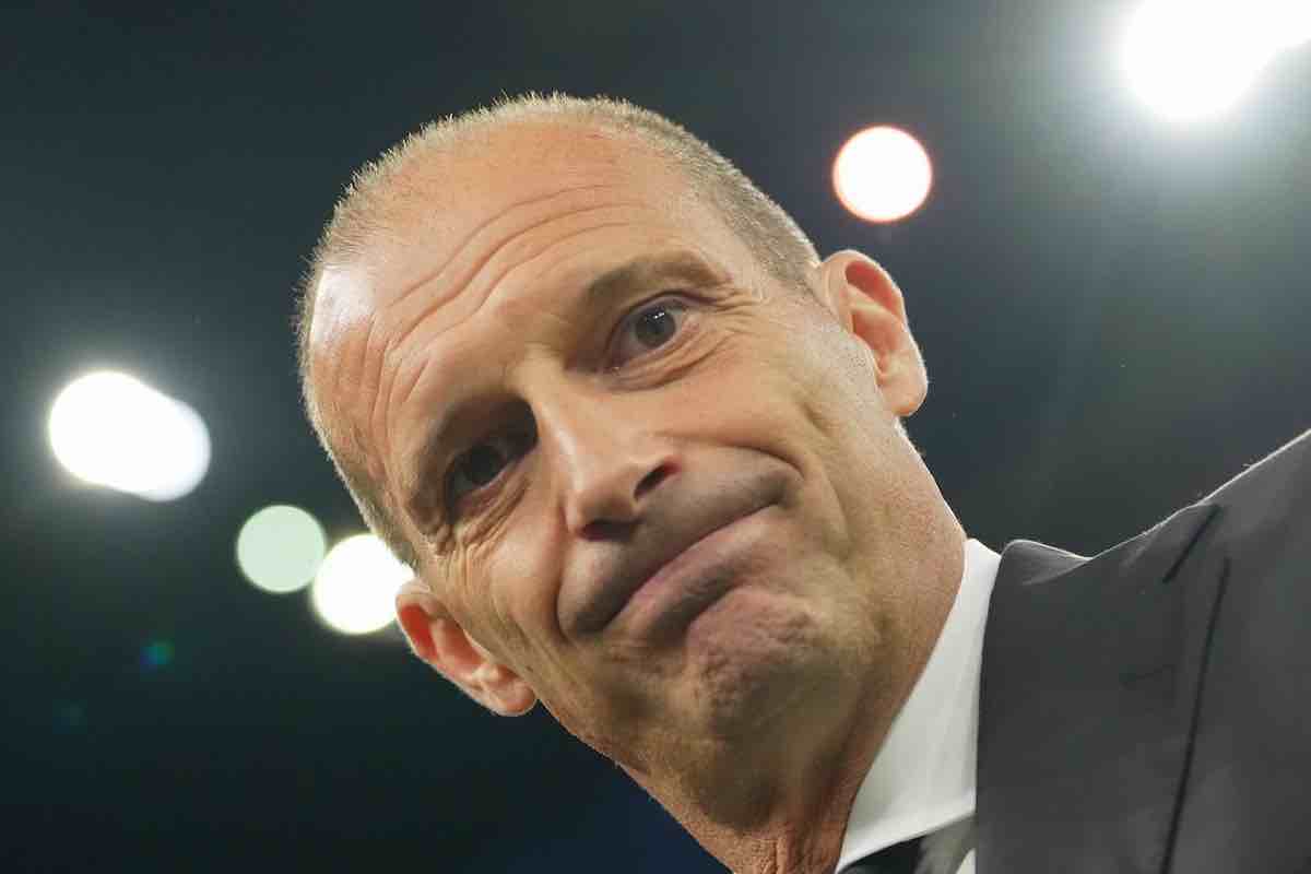 Massimiliano Allegri perplesso