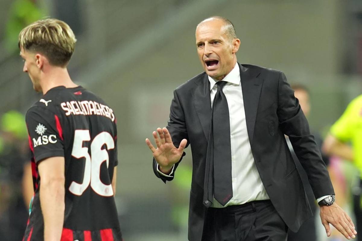 Max Allegri rimprovera Saelemaekers