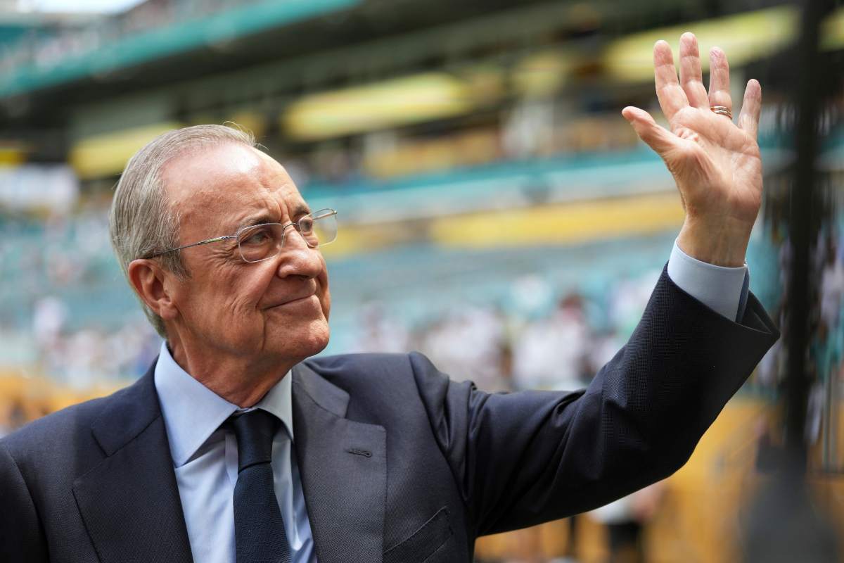 Florentino Perez, presidente del Real Madrid