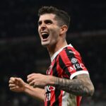 Christian Pulisic esulta dopo il gol