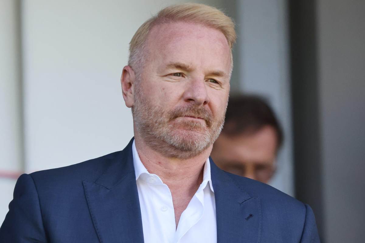Igli Tare in tribuna