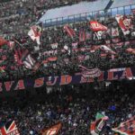 tifosi del Milan a San Siro