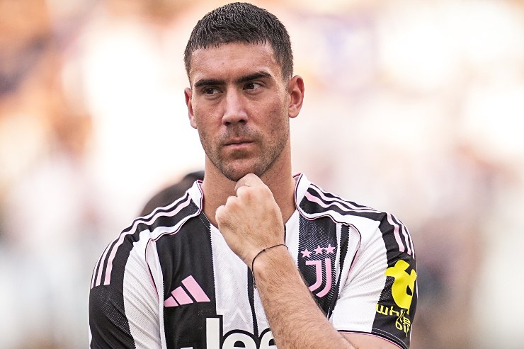 Dusan Vlahovic, attaccante della Juventus