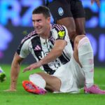 Vlahovic a terra sorridente