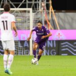 Adli in campo con la Fiorentina