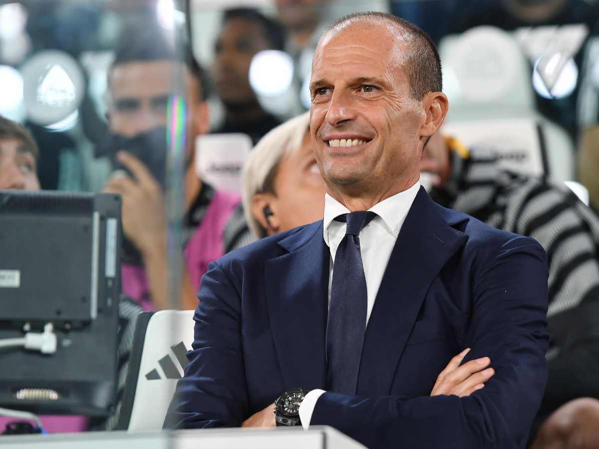 Massimiliano Allegri sorridente