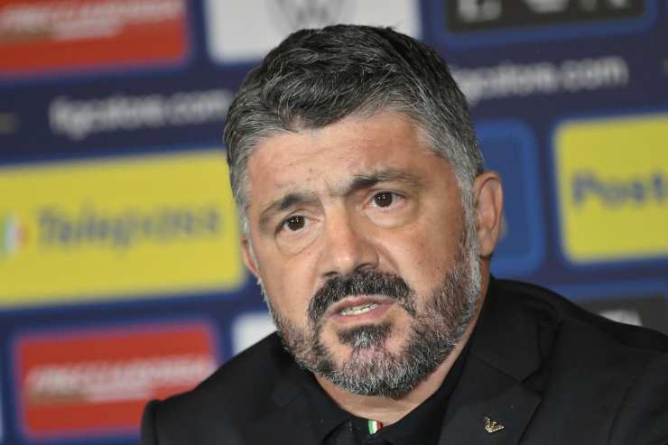 Gattuso in conferenza stampa
