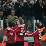 Maxi Lopez esulta con Nocerino e Inzaghi