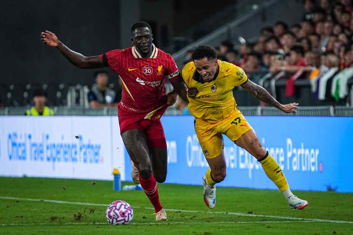 Noah Okafor in azione
