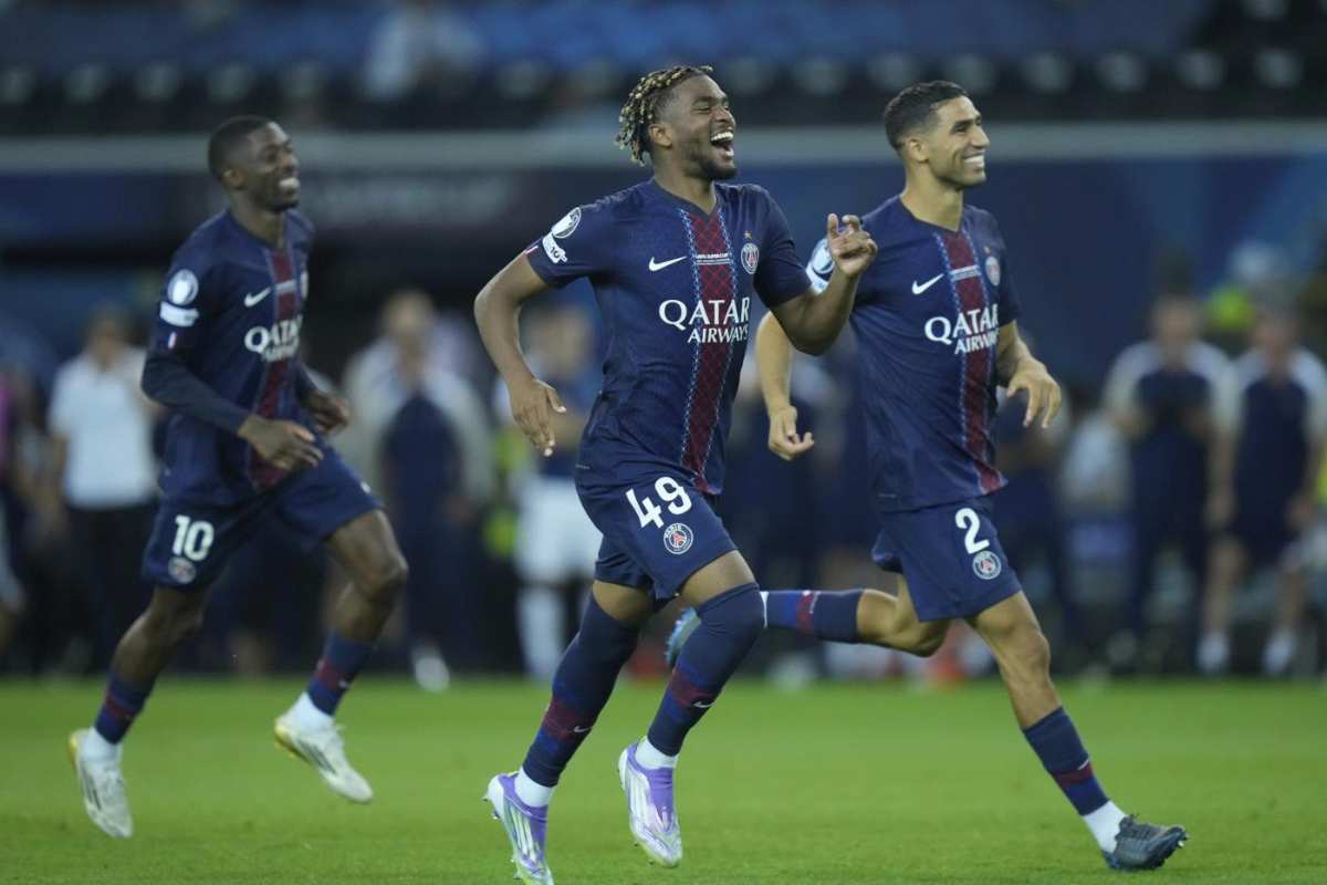 tre giocatori del PSG