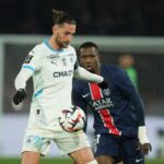 Il centrocampista Adrien Rabiot con il Marsiglia