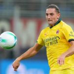 Il centrocampista del Milan Adrien Rabiot