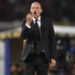 Un arrabbiatissimo Massimiliano Allegri