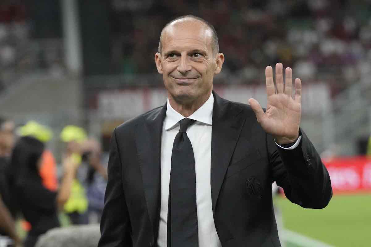 Allegri sorride