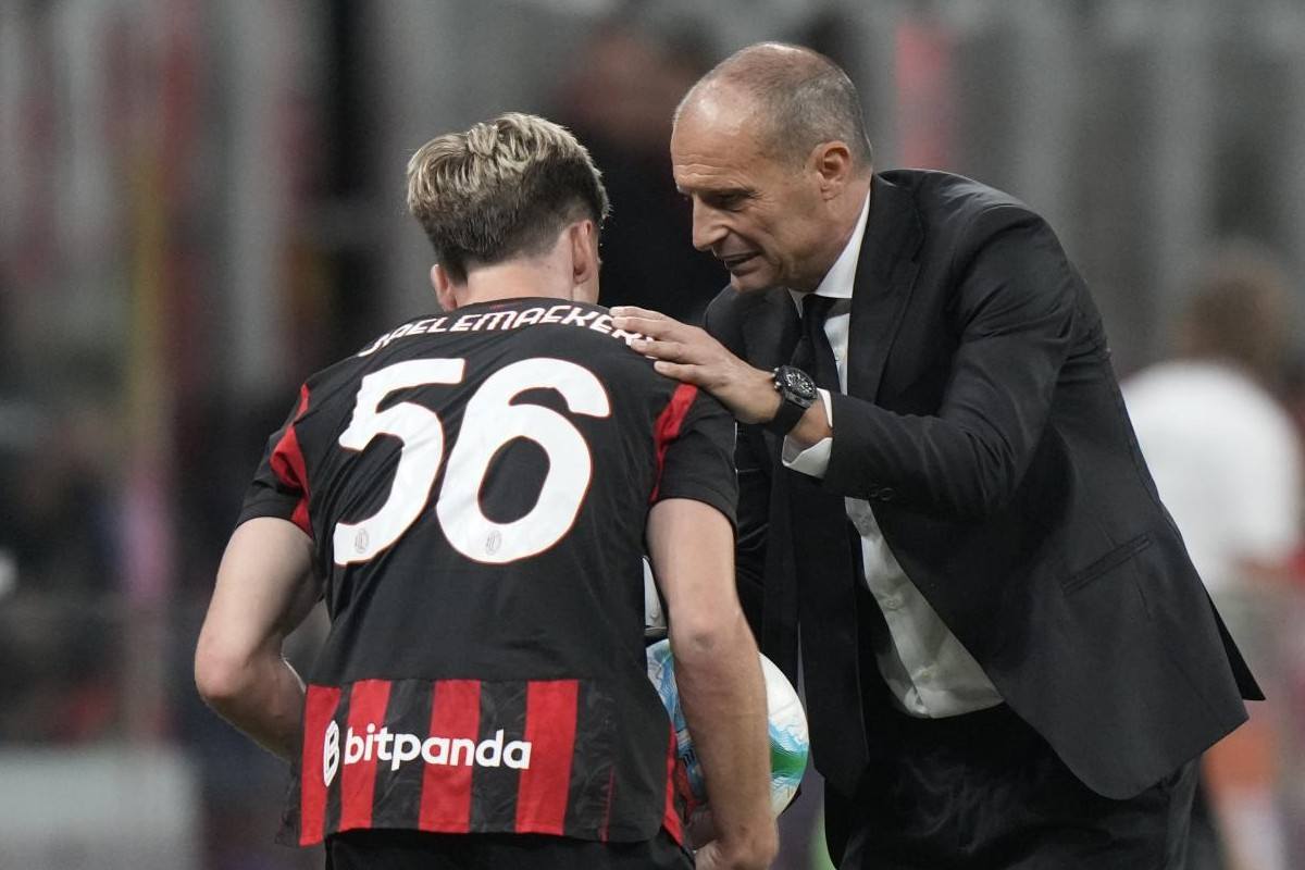 Allegri e Saelemaekers a colloquio